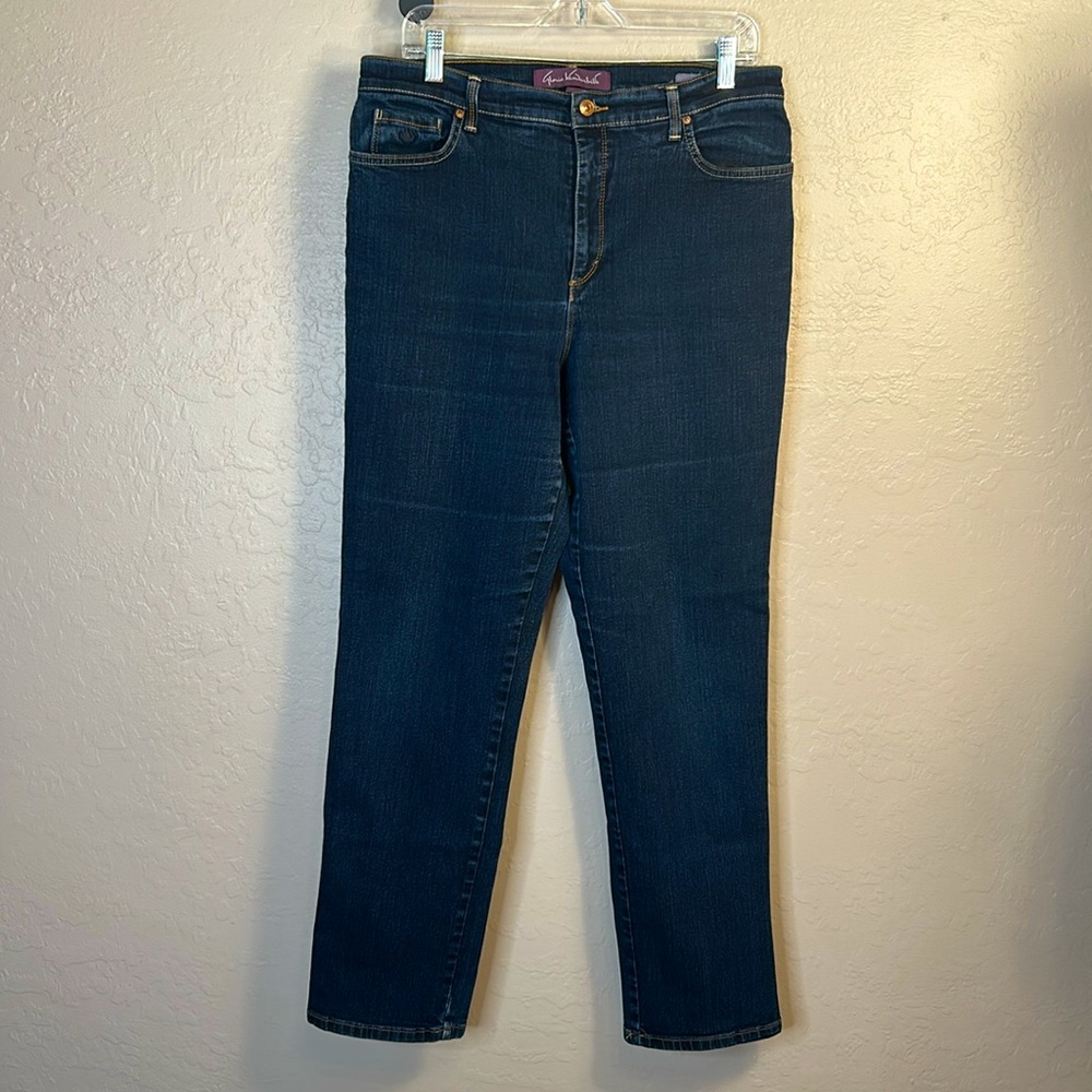 Gloria Vanderbilt Amanda Dark Wash Jeans